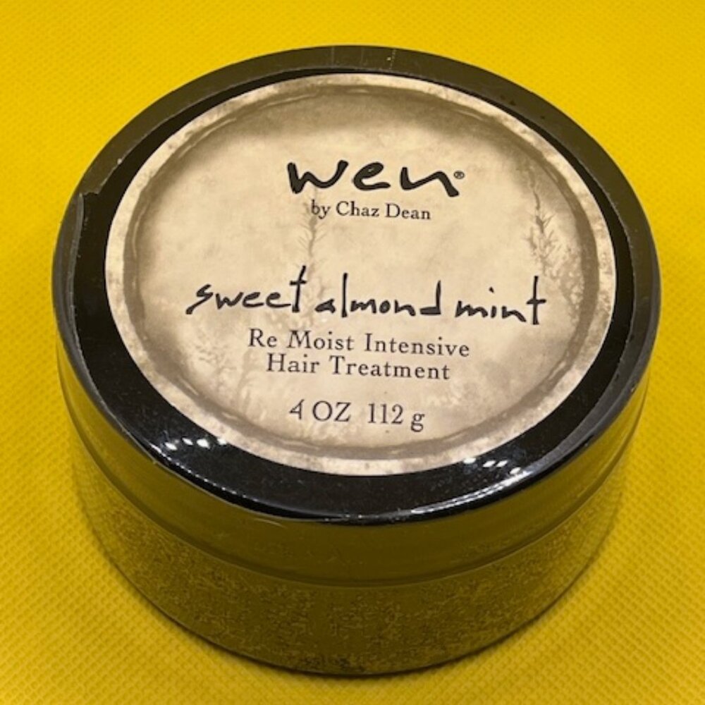 WEN by Chaz Dean Sweet Almond Mint Re Moist Intensive Hair Treatment 4oz